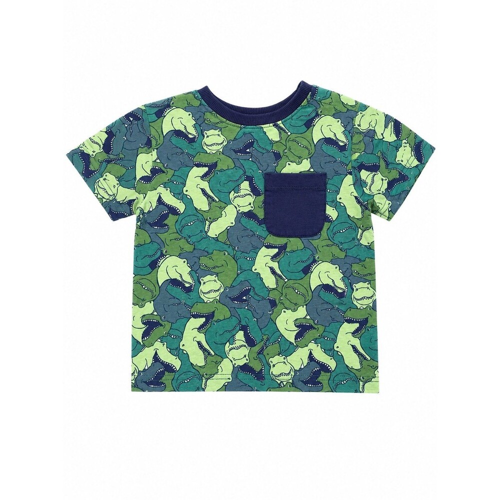 Tommy Bahama Dinosaur Pocket T-Shirt | 12 Months